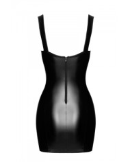 Mini robe lacée Vixen F363 - Noir Handmade