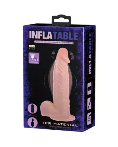 BAILE - GODE VIBRANT ET GONFLABLE RÉALISTE