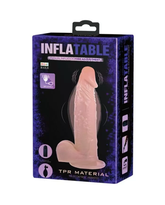 BAILE - GODE VIBRANT ET GONFLABLE RÉALISTE BAILE - GODE VIBRANT ET GONFLABLE RÉALISTE