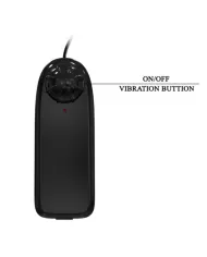 BAILE - GODE VIBRANT ET GONFLABLE RÉALISTE 18.8 CM