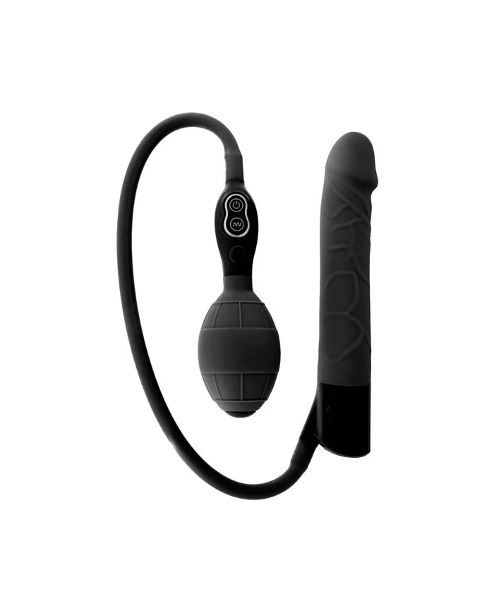 SEVEN CREATIONS - VIBRATEUR GONFLABLE NOIR SEVEN CREATIONS - VIBRATEUR GONFLABLE NOIR