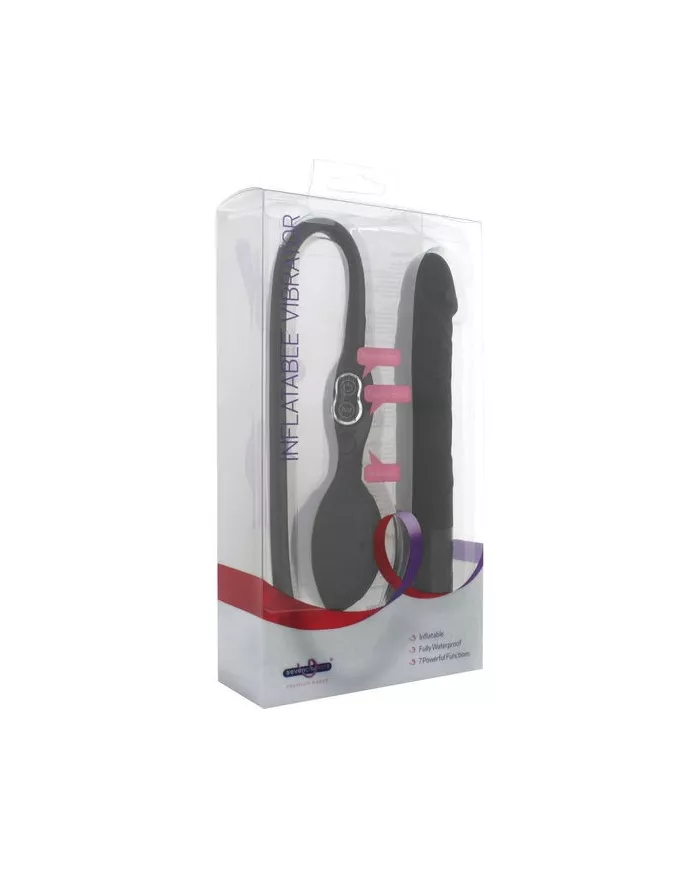 SEVEN CREATIONS - VIBRATEUR GONFLABLE NOIR SEVEN CREATIONS - VIBRATEUR GONFLABLE NOIR