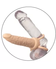 CALEXOTICS - PERFORMANCE MAXX RECHARGEABLE DOUBLE PÉNÉTRATEUR PEAU CLAIRE CALEXOTICS - PERFORMANCE MAXX RECHARGEABLE DOUBLE PÉNÉTRATEUR PEAU CLAIRE