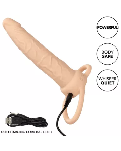 CALEXOTICS - PERFORMANCE MAXX RECHARGEABLE DOUBLE PÉNÉTRATEUR PEAU CLAIRE CALEXOTICS - PERFORMANCE MAXX RECHARGEABLE DOUBLE PÉNÉTRATEUR PEAU CLAIRE