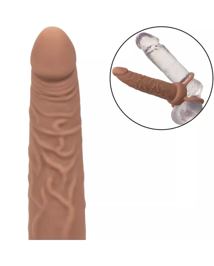 CALEXOTICS - PERFORMANCE MAXX RECHARGEABLE DOUBLE PÉNÉTRATEUR PEAU BRUN CALEXOTICS - PERFORMANCE MAXX RECHARGEABLE DOUBLE PÉNÉTRATEUR PEAU BRUN