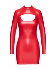 Mini robe Bombshell F367 - Noir Handmade
