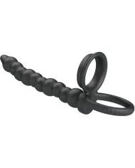 PRETTY LOVE - ANNEAU PÉNÉTRANT À DOUBLE PÉNÉTRATION DILLION NOIR