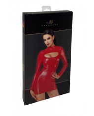 Mini robe Bombshell F367 - Noir Handmade