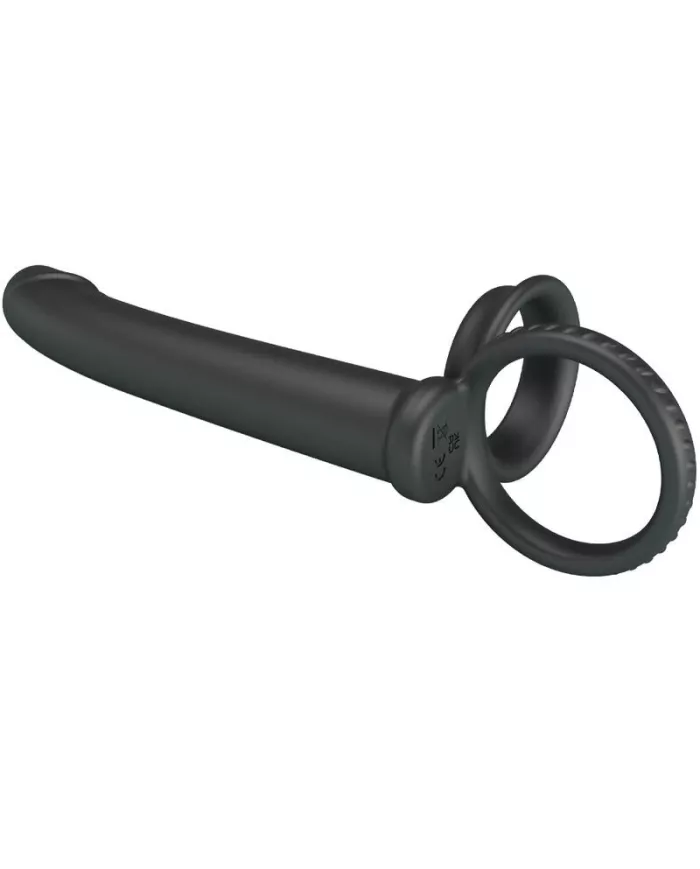 PRETTY LOVE - DILLION DOUBLE PÉNÉTRATION DOUBLE ANNEAU PÉNAL NOIR PRETTY LOVE - DILLION DOUBLE PÉNÉTRATION DOUBLE ANNEAU PÉNAL NOIR