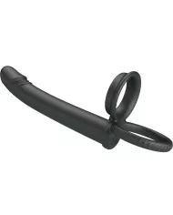 PRETTY LOVE - DILLION DOUBLE PÉNÉTRATION DOUBLE ANNEAU PÉNAL NOIR PRETTY LOVE - DILLION DOUBLE PÉNÉTRATION DOUBLE ANNEAU PÉNAL NOIR