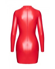 Mini robe Bombshell F367 - Noir Handmade