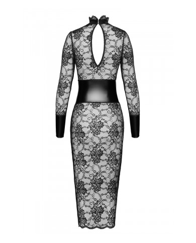 Robe corset Noirelle F375 - Noir Handmade