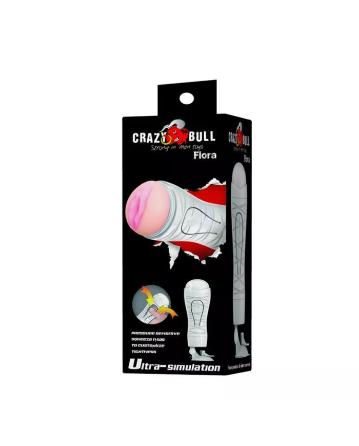CRAZY BULL - FLORA VAGIN AVEC BASE MASTURBATEUR CRAZY BULL - FLORA VAGIN AVEC BASE MASTURBATEUR