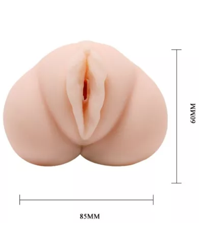 CRAZY BULL - MASTURBADEUR VAGIN PEAU D'EAU AVEC BALLES VIBRANTES