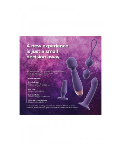 coffret 4 sextoys pour femme - Magic Shiver