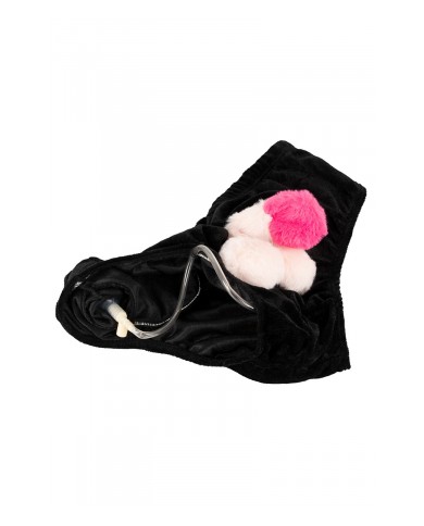 Slip avec pénis en peluche mobile