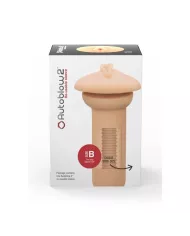 AUTOBLOW - 2+ MANCHON VAGIN TAILLE B AUTOBLOW - 2+ MANCHON VAGIN TAILLE B