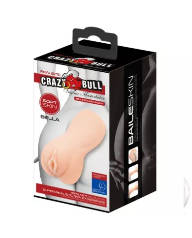 CRAZY BULL - MASTUBADOR EN FORME DE VAGIN BELLA CRAZY BULL - MASTUBADOR EN FORME DE VAGIN BELLA