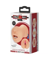 CRAZY BULL - MASTUBADOR EN FORME DE VAGIN ZOEY DOUBLE ENTRÉE CRAZY BULL - MASTUBADOR EN FORME DE VAGIN ZOEY DOUBLE ENTRÉE