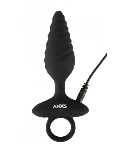 Plug vibrant flexible avec Design en spirale - Anos