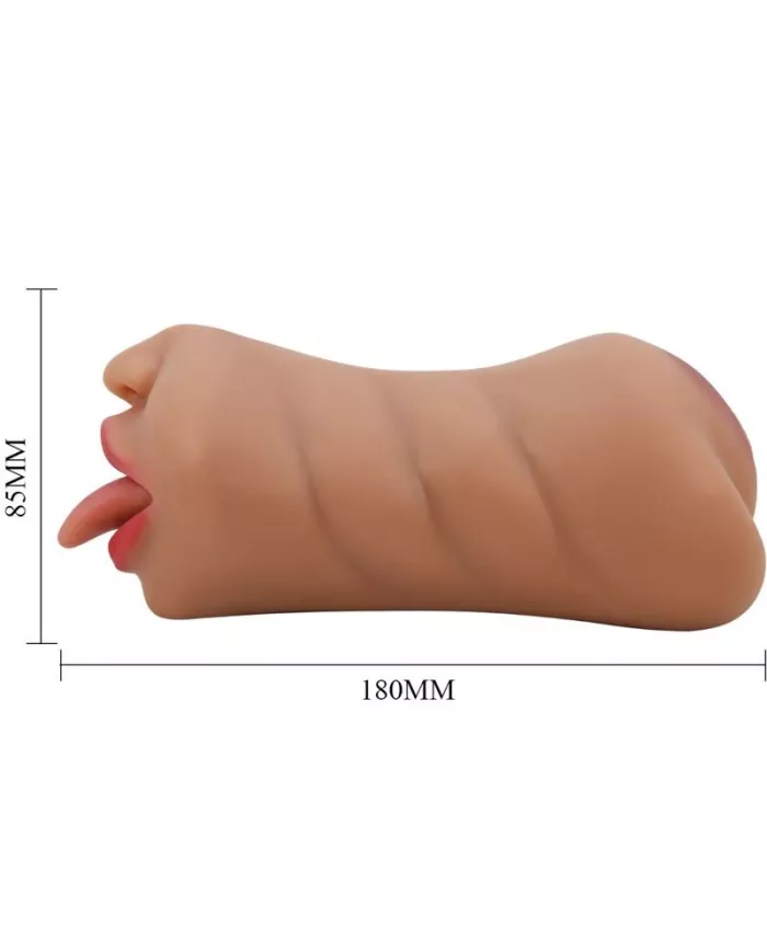 CRAZY BULL - SARAH DOUBLE MASTURBATEUR BOUCHE & VAGIN CHAIR CRAZY BULL - SARAH DOUBLE MASTURBATEUR BOUCHE & VAGIN CHAIR