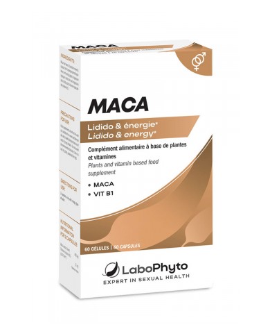 Maca Aphrodisiaque - 60 gélules - Labophyto