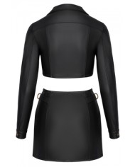 Ensemble top et jupe courte noir - Cottelli PARTY