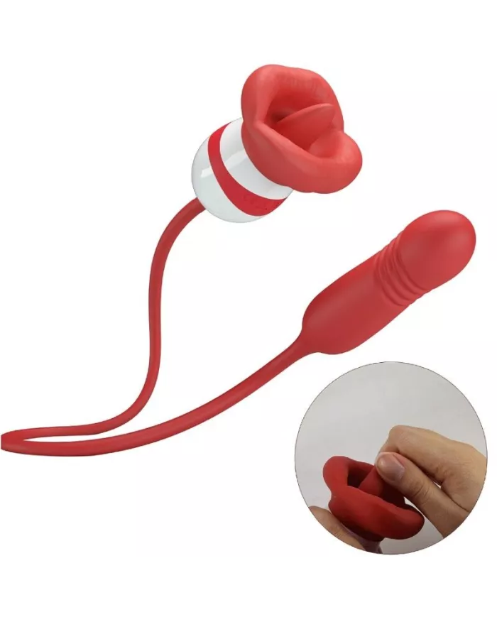 PRETTY LOVE - ASHLYNN MASTURBATEUR BOUCHE ROUGE