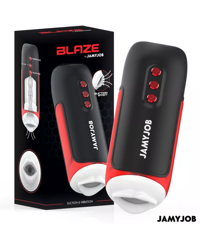 JAMYJOB - MASTURBATEUR BUCCAL AUTOMATIQUE BLAZE 5 MODES ONDES STIMULANTES ET VIBRATIONS JAMYJOB - MASTURBATEUR BUCCAL AUTOMATIQUE BLAZE 5 MODES ONDES STIMULANTES ET VIBRATIONS