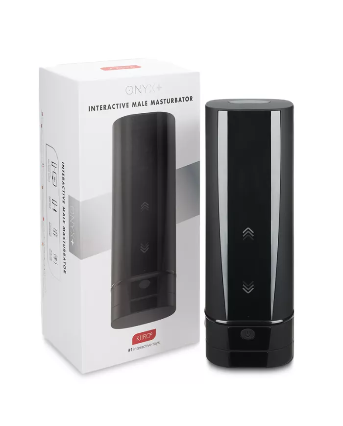 KIIROO - MASTURBATEUR TÉLÉDILDONIQUE ONYX+ AVEC TEXTURE DE PEAU