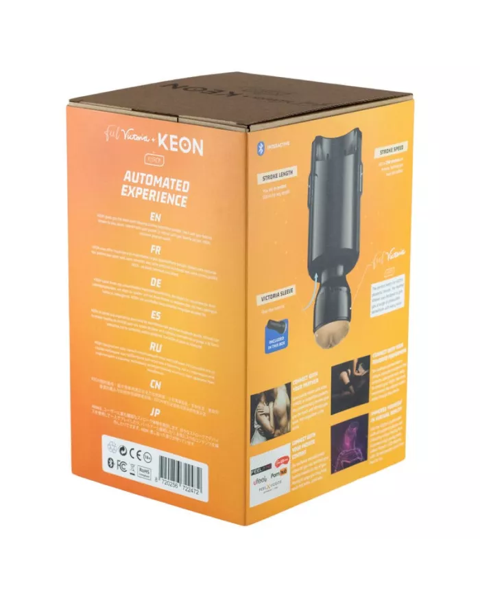 KIIROO - FEEL VICTORIA JUNE + MASTURBATEUR INTERACTIF KEON