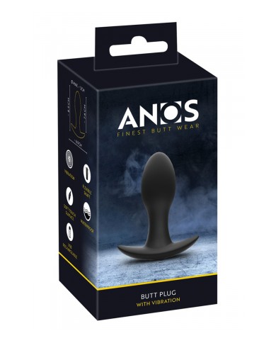 Petit plug anal vibrant - Anos