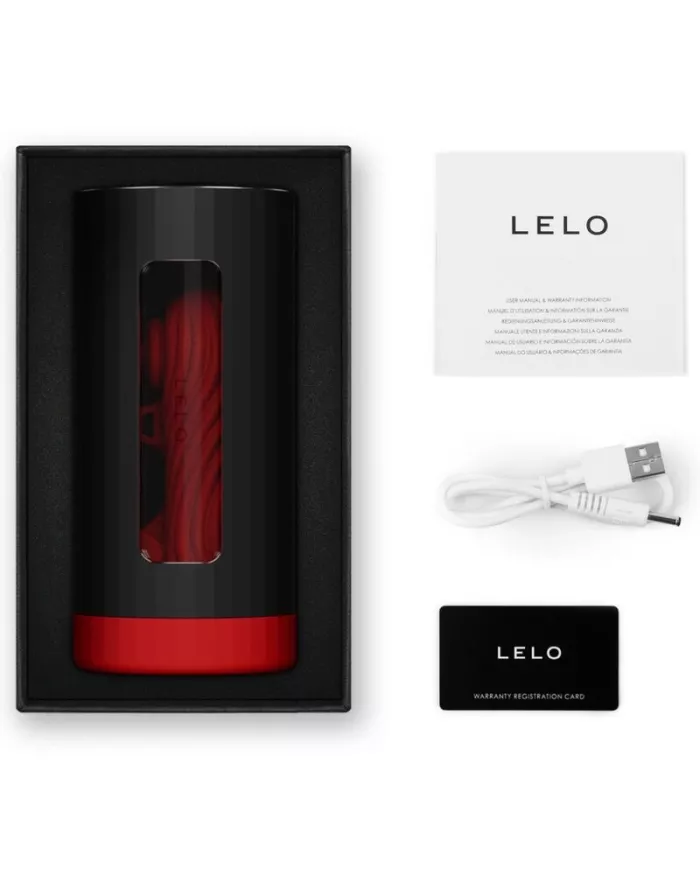 LELO - MASTURBATEUR MÂLE F1S V3 ROUGE XL