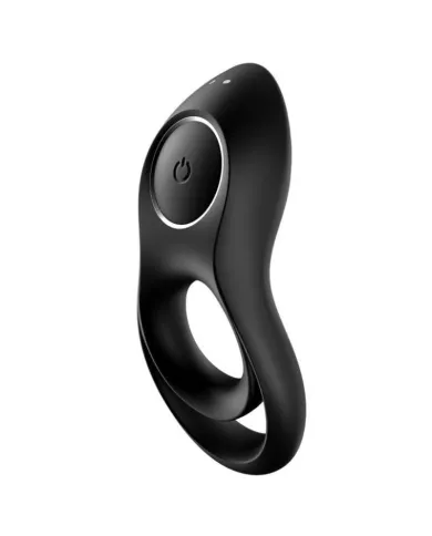 SATISFYER - VIBRATEUR  ANNEAU DUO LÉGENDAIRE NOIR