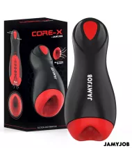 JAMYJOB - MASTURBATEUR AUTOMATIQUE CORE-X 5 MODES D'ASPIRATION ET DE VIBRATION JAMYJOB - MASTURBATEUR AUTOMATIQUE CORE-X 5 MODES D'ASPIRATION ET DE VIBRATION