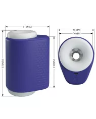 PRETTY LOVE - MASTURBATEUR POUR HOMME DJ LADY AVEC VIBRATION 5 RÉGLAGES VIOLET PRETTY LOVE - MASTURBATEUR POUR HOMME DJ LADY AVEC VIBRATION 5 RÉGLAGES VIOLET