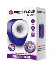 PRETTY LOVE - MASTURBATEUR POUR HOMME DJ LADY AVEC VIBRATION 5 RÉGLAGES VIOLET PRETTY LOVE - MASTURBATEUR POUR HOMME DJ LADY AVEC VIBRATION 5 RÉGLAGES VIOLET