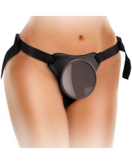 KING COCK - ELITE KIT HARNAIS RÉGLABLE DELUXE ANNEAU AVEC TESTICULES & GODE 20.3 CM