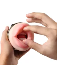 SHEQU - KAY DOUBLE MASTURBATEUR AVEC DOUBLE VIBRATION DE LA BOUCHE ET DU VAGIN