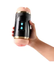 SHEQU - KAY DOUBLE MASTURBATEUR AVEC DOUBLE VIBRATION DE LA BOUCHE ET DU VAGIN