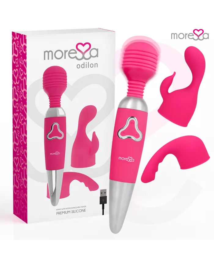 MORESSA - ODILON RECHARGEABLE EN SILICONE PREMIUM