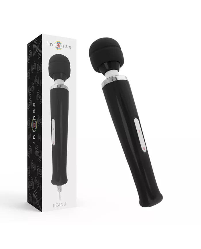 INTENSE - MASSEUR KEANU WAND NOIR INTENSE - MASSEUR KEANU WAND NOIR