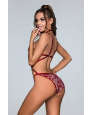 Body sexy rouge - J Lingerie