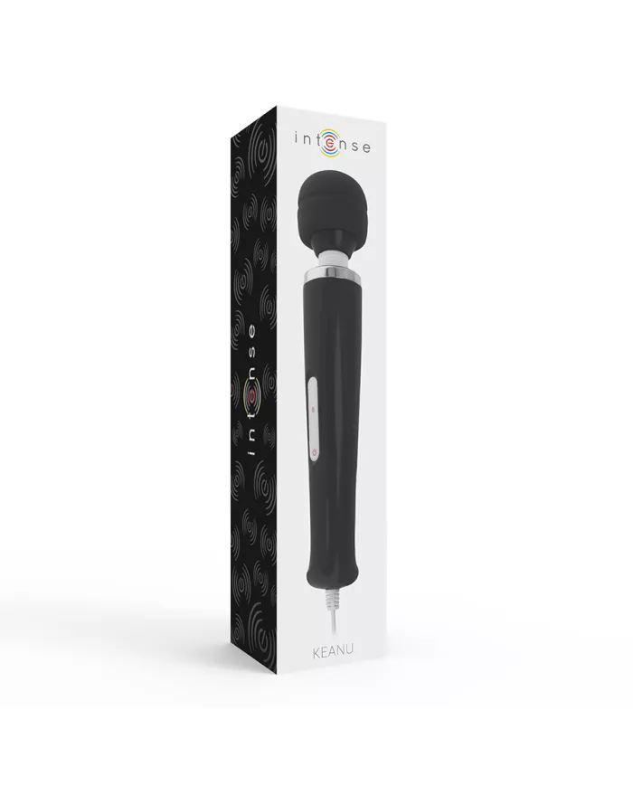 INTENSE - MASSEUR KEANU WAND NOIR INTENSE - MASSEUR KEANU WAND NOIR