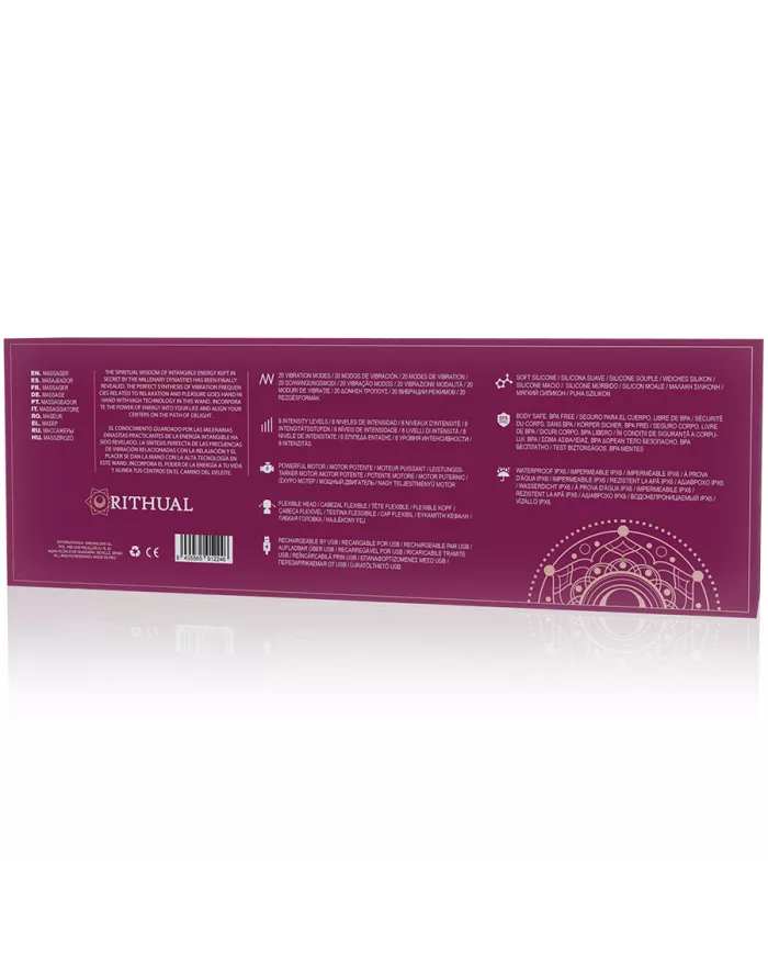 RITHUAL - BAGUETTE AKASHA PUISSANTE RECHARGEABLE 2.0 ORCHIDÉE