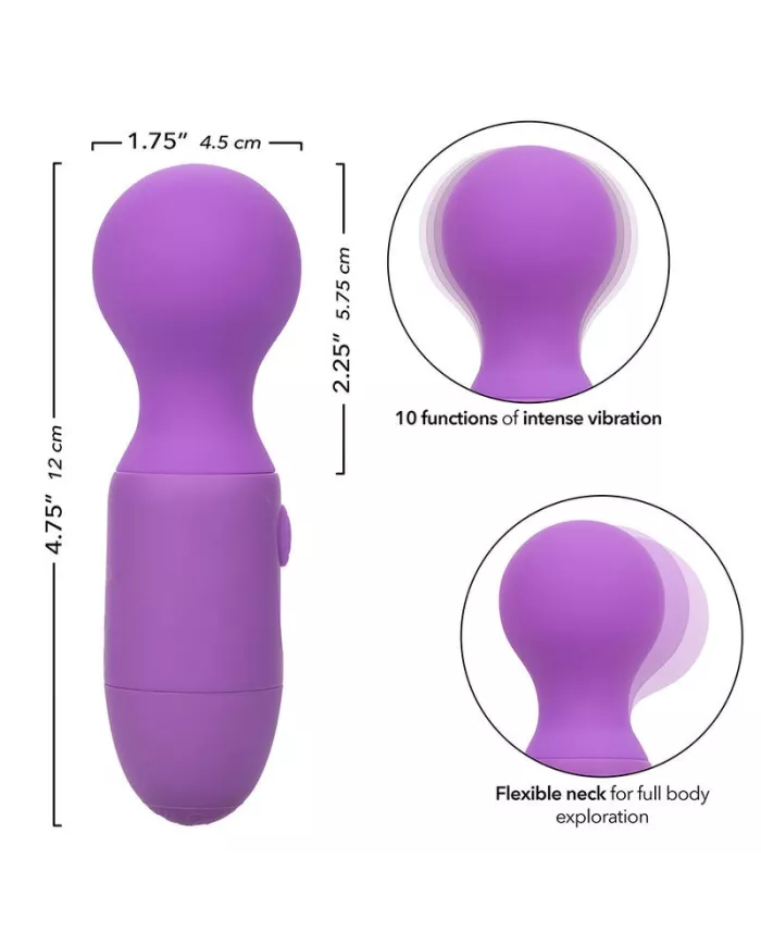 CALEXOTICS - FIRST TIME MASSEUR RECHARGEABLE 10 VIBRATIONS VIOLET CALEXOTICS - FIRST TIME MASSEUR RECHARGEABLE 10 VIBRATIONS VIOLET