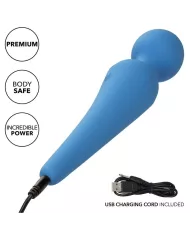 CALEXOTICS - COUTURE KIT VIBRATEUR WAND 10 VIBRATIONS BLEU