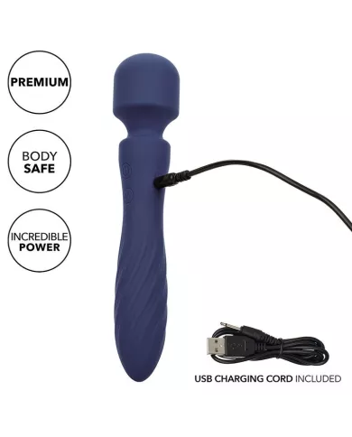 CALEXOTICS - CHARISMA MYSTIQUE MASSEUR DOUBLE MOTEURS 12 FONCTIONS 20,5 CM X 4,5 CM VIOLET CALEXOTICS - CHARISMA MYSTIQUE MASSEUR DOUBLE MOTEURS 12 FONCTIONS 20,5 CM X 4,5 CM VIOLET