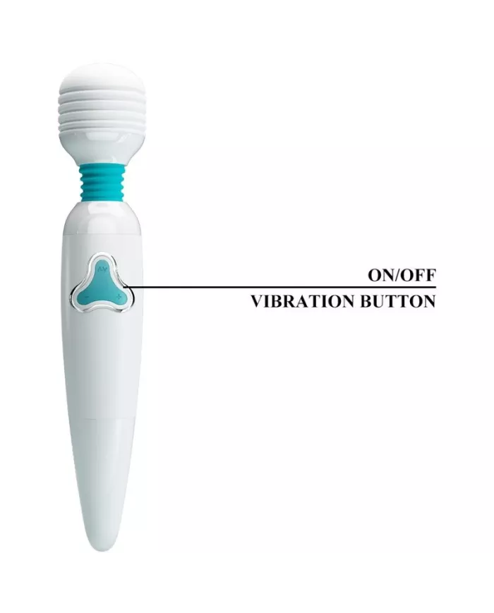 PRETTY LOVE - VIBRATEUR CLOUD WAND 7 VIBRATIONS BLANC PRETTY LOVE - VIBRATEUR CLOUD WAND 7 VIBRATIONS BLANC