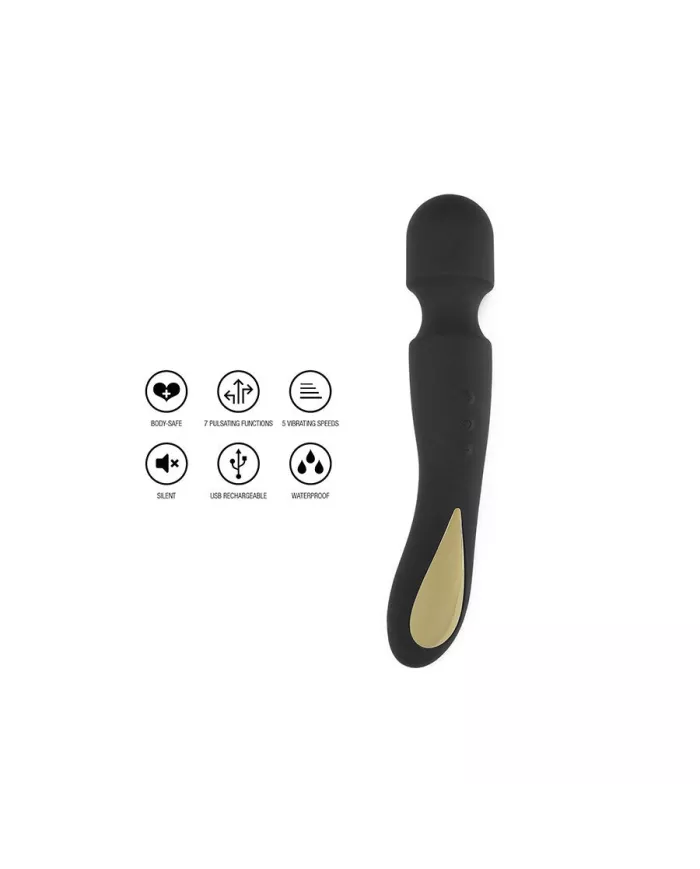 TOYJOY - BAGUETTE DE MASSAGE ZENITH LIGHT NOIRE